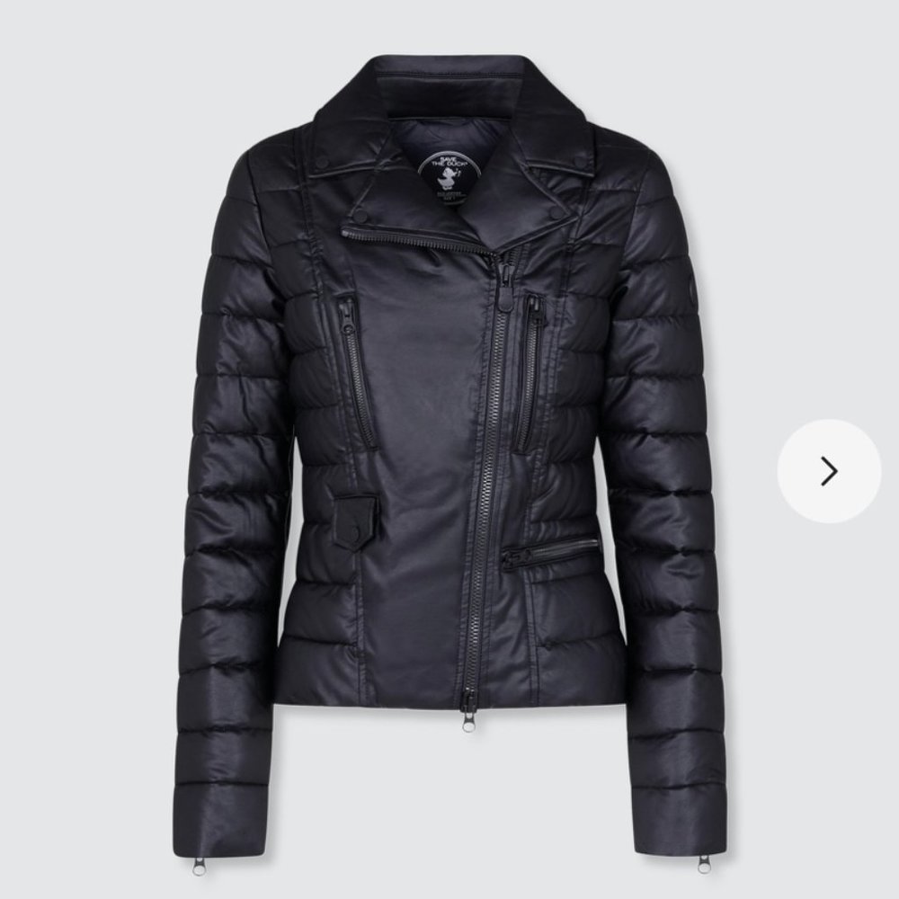 Save The Duck Faux Leather, XS Moto Jacket